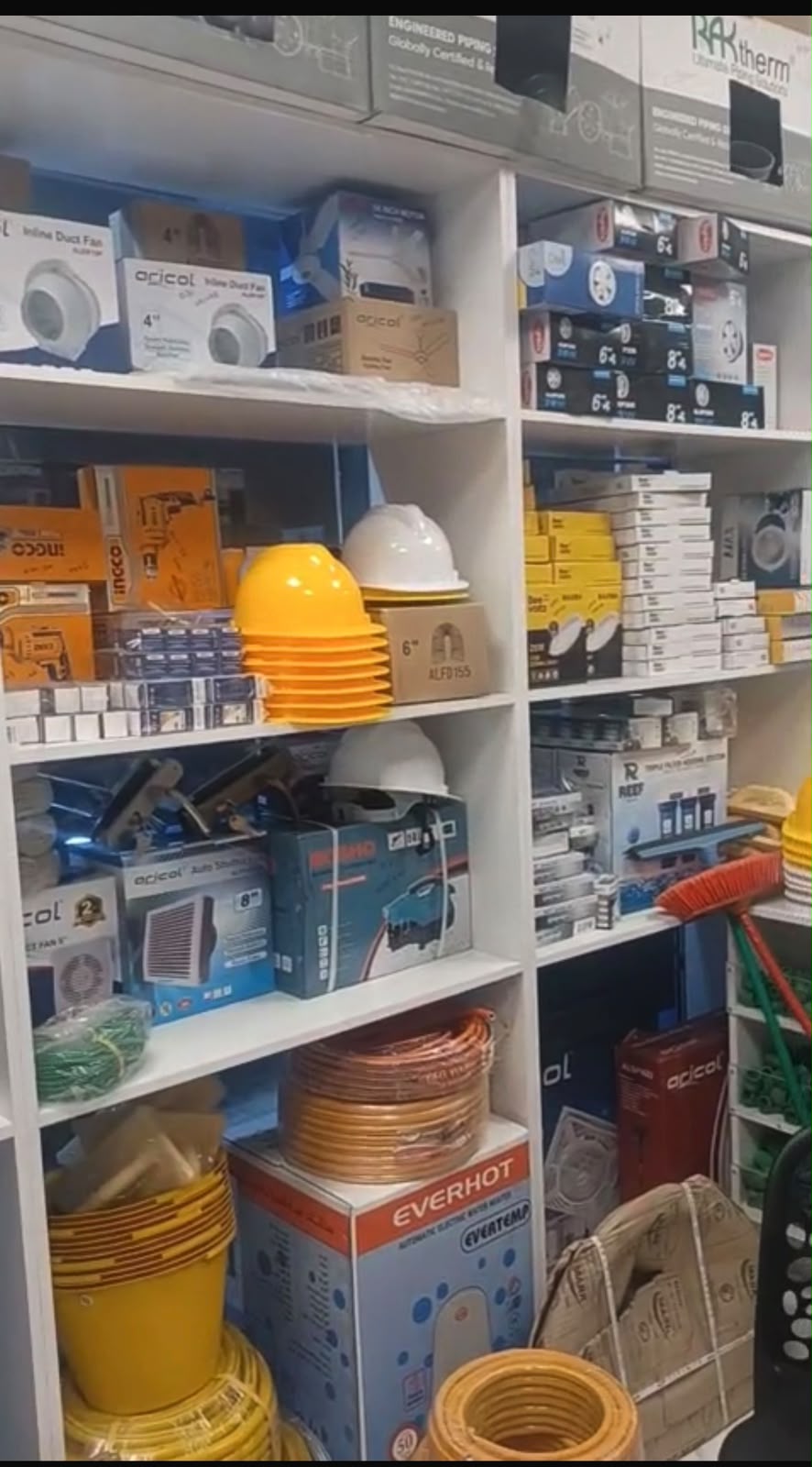 Safety helmets and materials